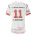 Bayern Munich Nicolas Jackson #11 Bortedrakt Dame 2025-26 Korte ermer